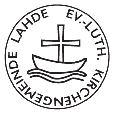 An dieser Stelle wird das Siegelbild der Evangelisch-Lutherischen Kirchengemeinde Lahde angezeigt.